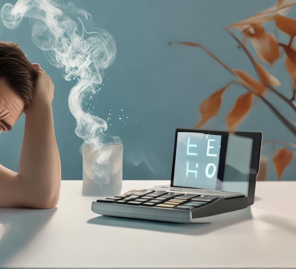 算盘打冒烟了